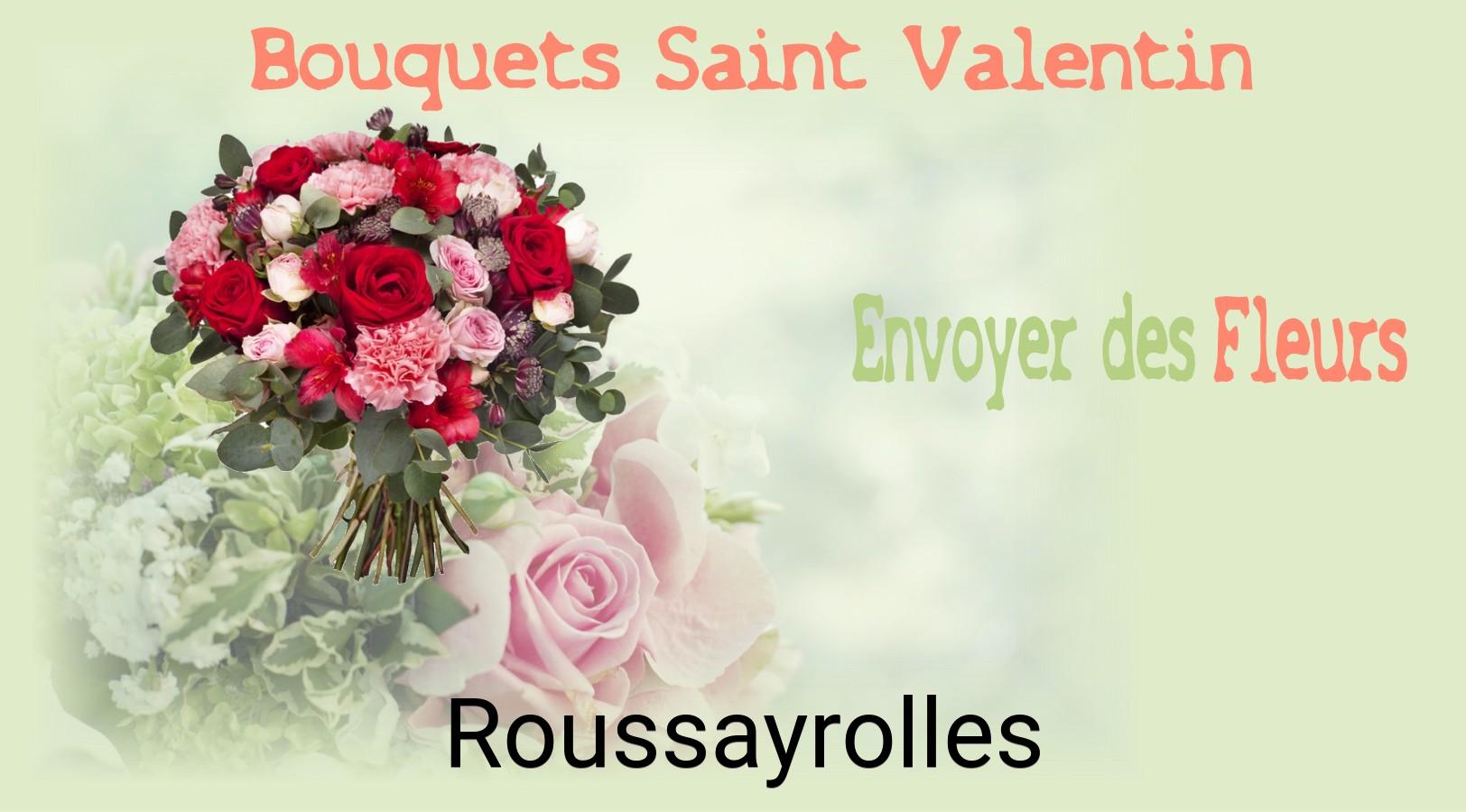 Roses de Saint-Valentin livrées à Roussayrolles